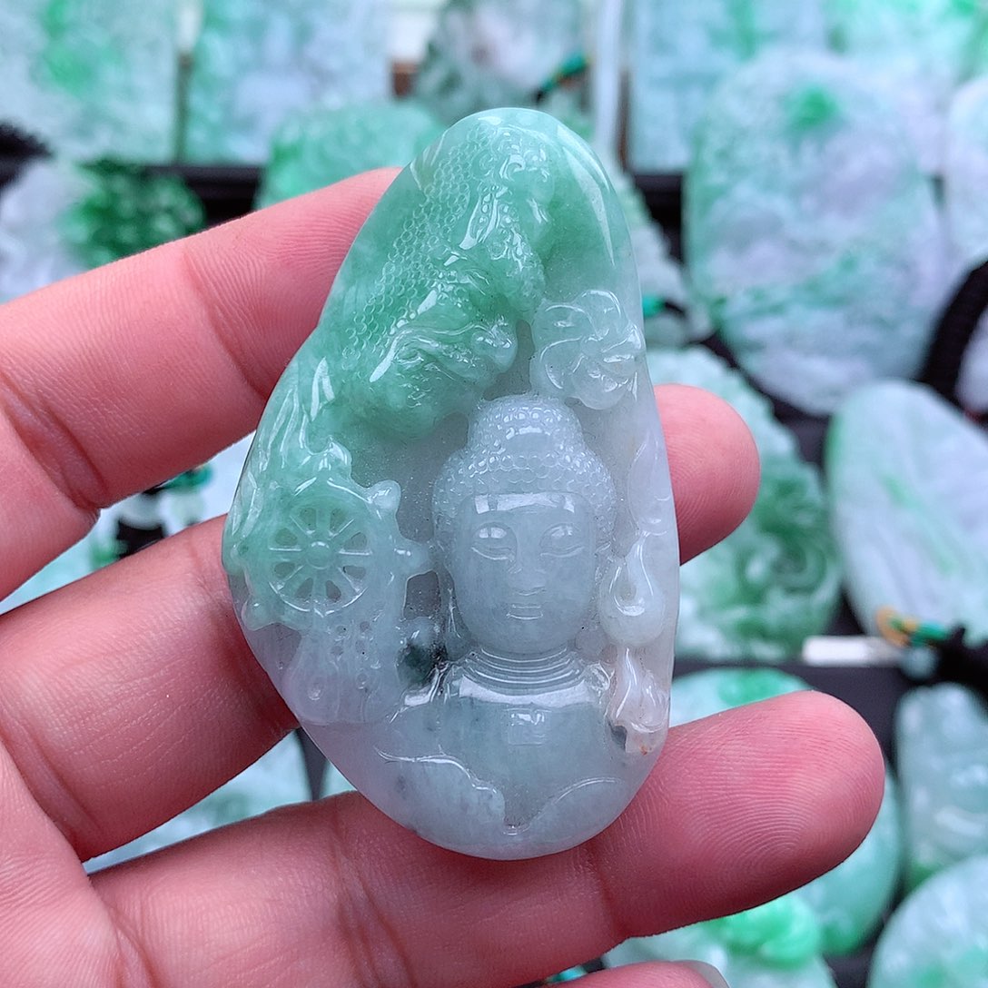 翡翠吊坠(不含链)未镶嵌