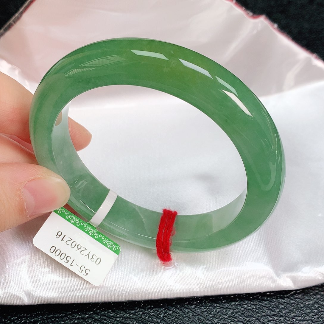 翡翠手镯未镶嵌55➕