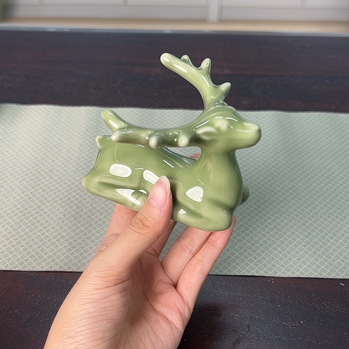 龙泉云间青瓷小米茶器