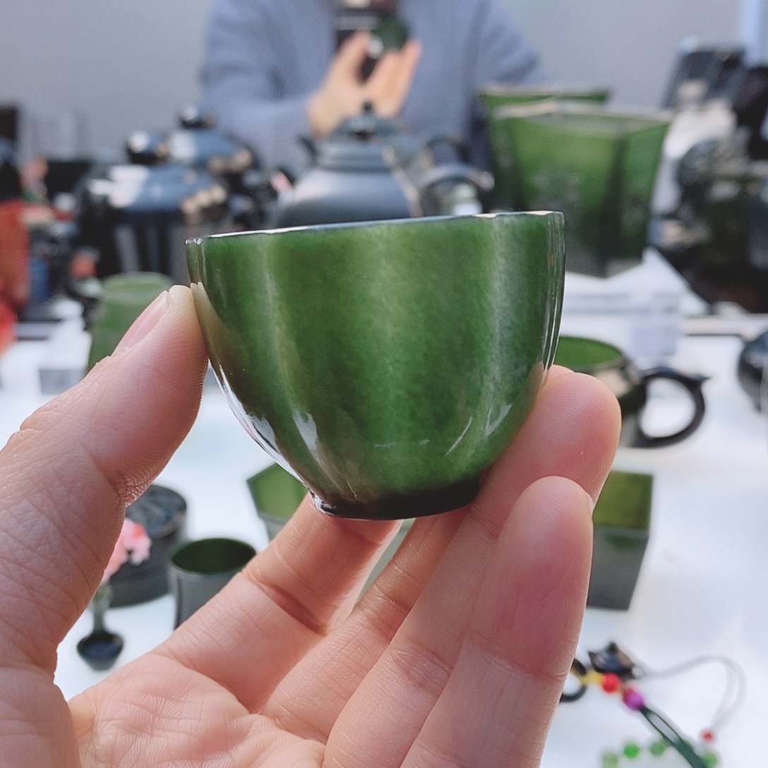 和田玉（青玉）把件未镶嵌