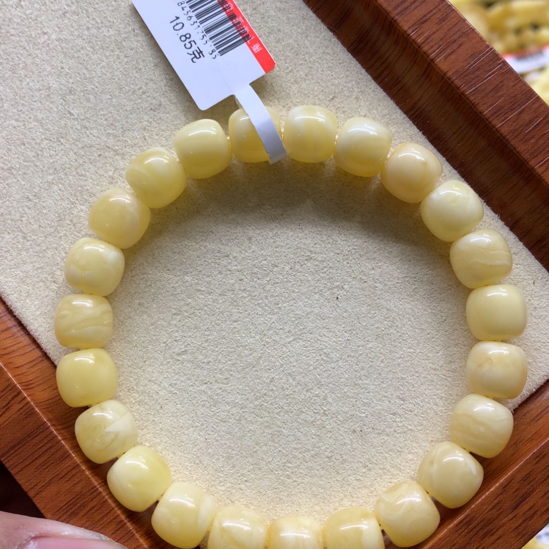蜜蜡手链未镶嵌蜜蜡