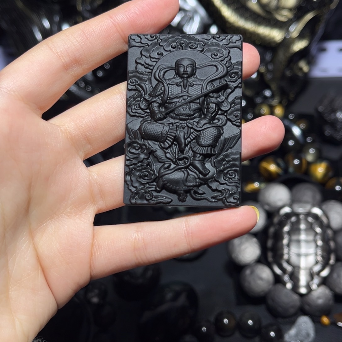 咚***咚黑曜岩合金手链黑曜石