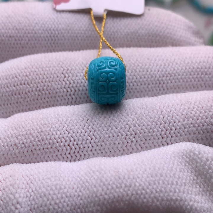 绿松石未镶嵌珠宝奇石11mm