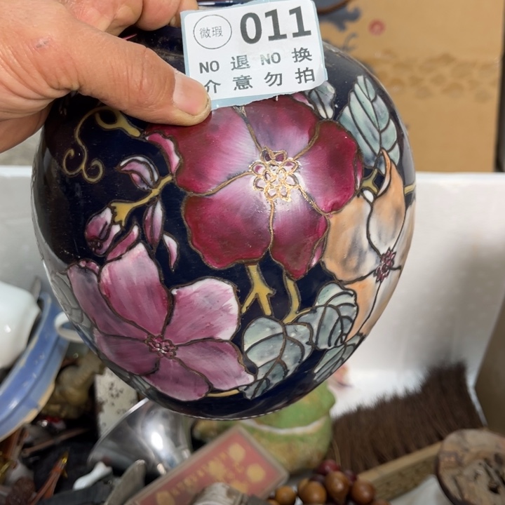 徽***术琉璃手工艺品工艺品摆件工艺品