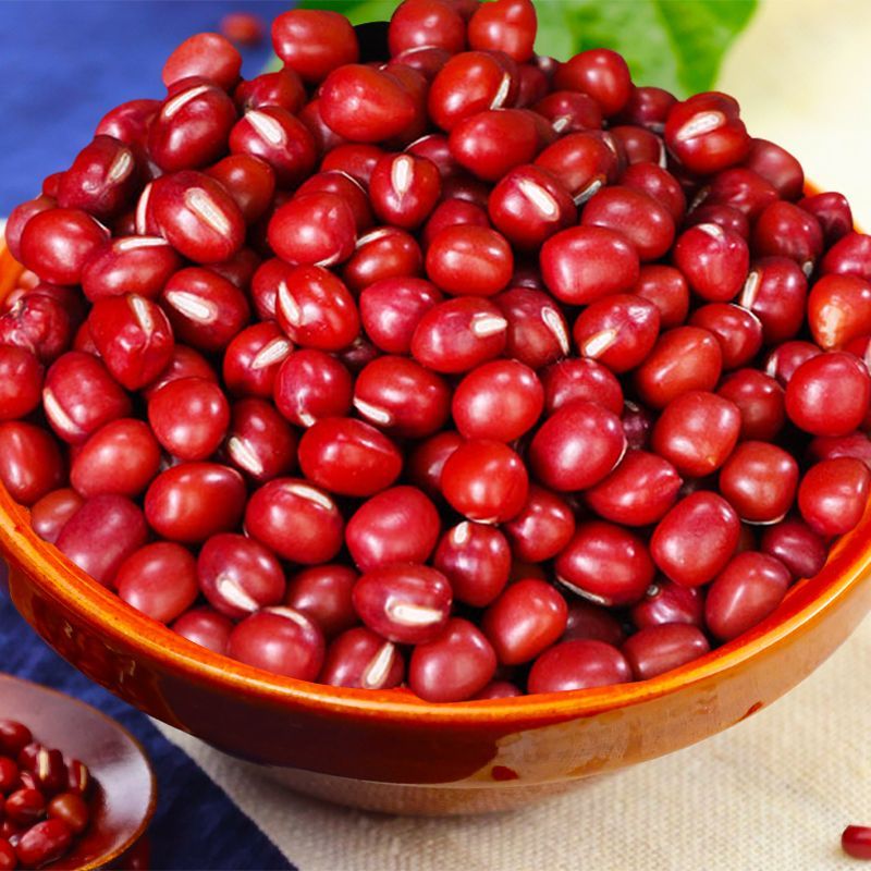 自己颗粒饱满红小豆红豆无任何添加