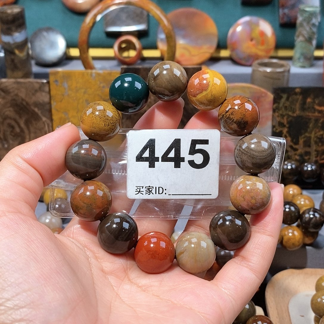 硅化玉天然北票硅化玉手串未镶嵌天然北票硅化玉手串