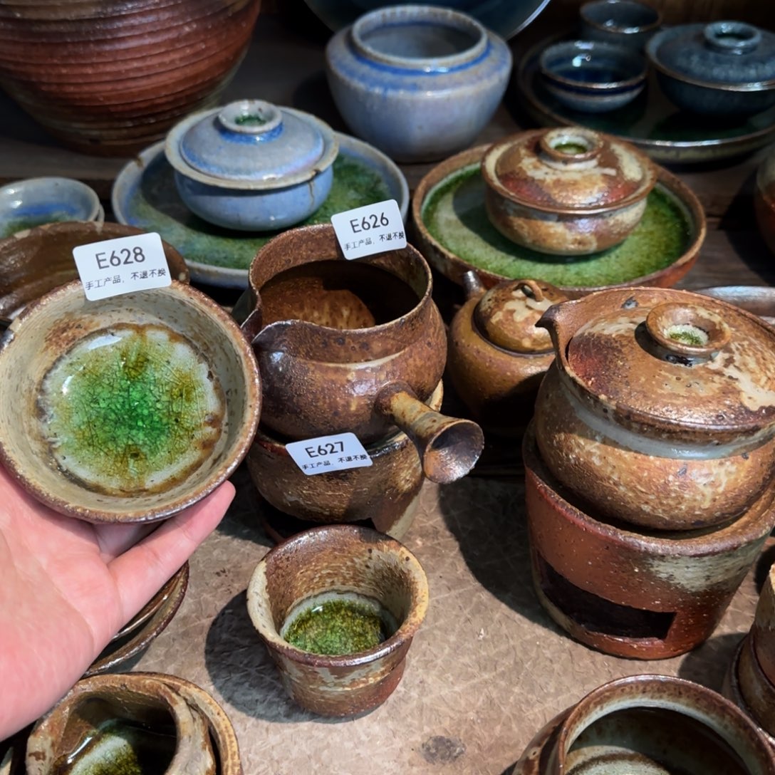 H***hE628 26 27破碎感泥料非柴烧跑单禁拍