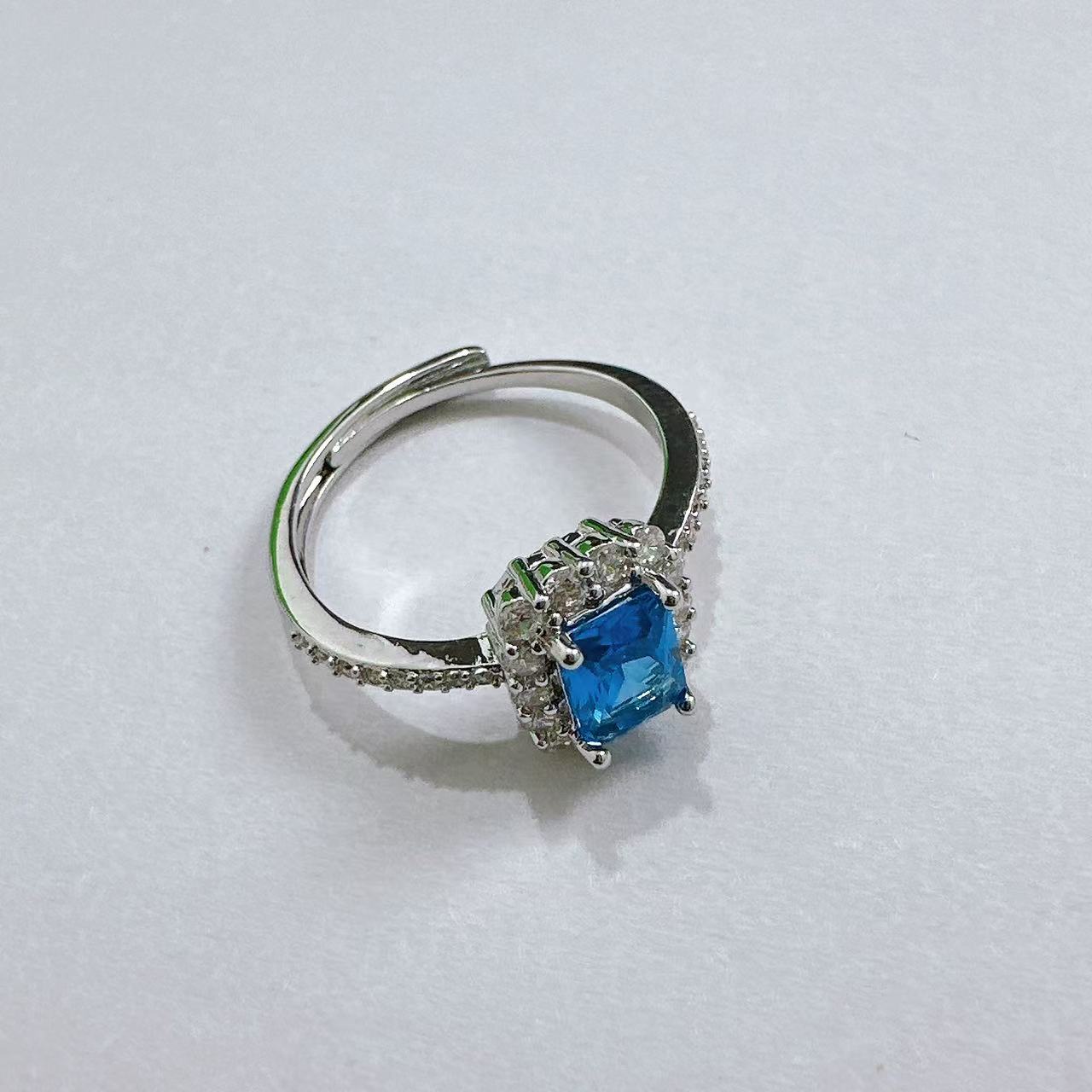 【清梧云初】精工典藏培育蓝宝石戒指P19