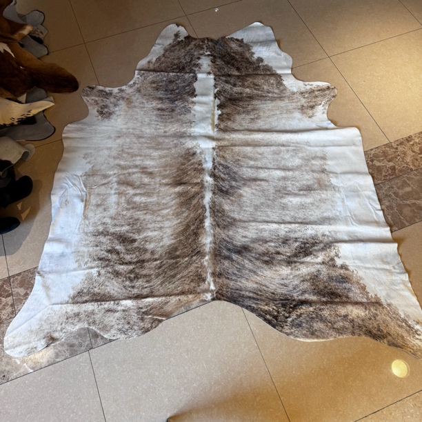 【本尼家】P64 250*220cm专拍牛皮地毯家用轻奢手工