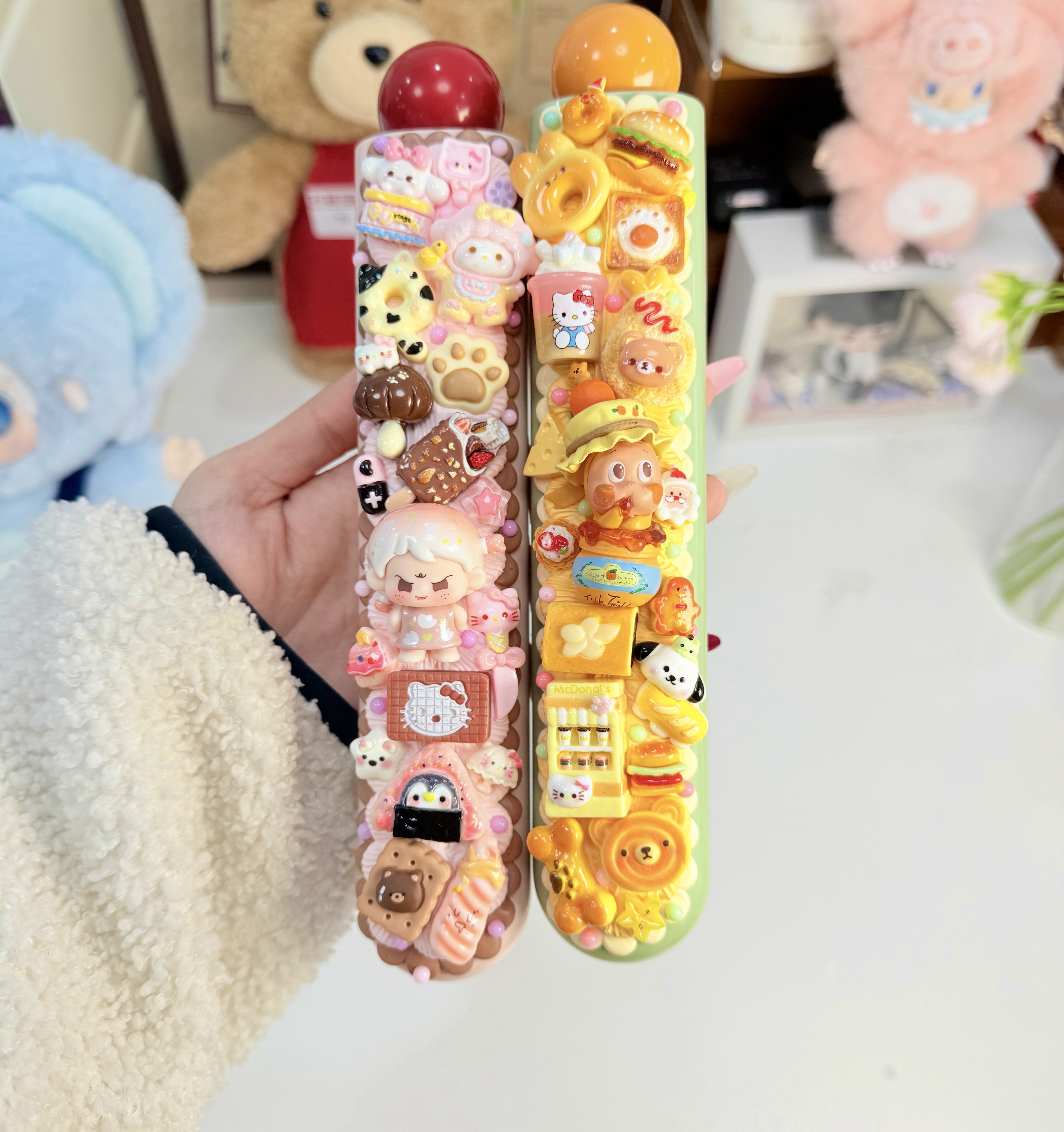 【干饭套装餐具】创意DIY手工奶油胶 默认微瑕介意慎拍 （预售）