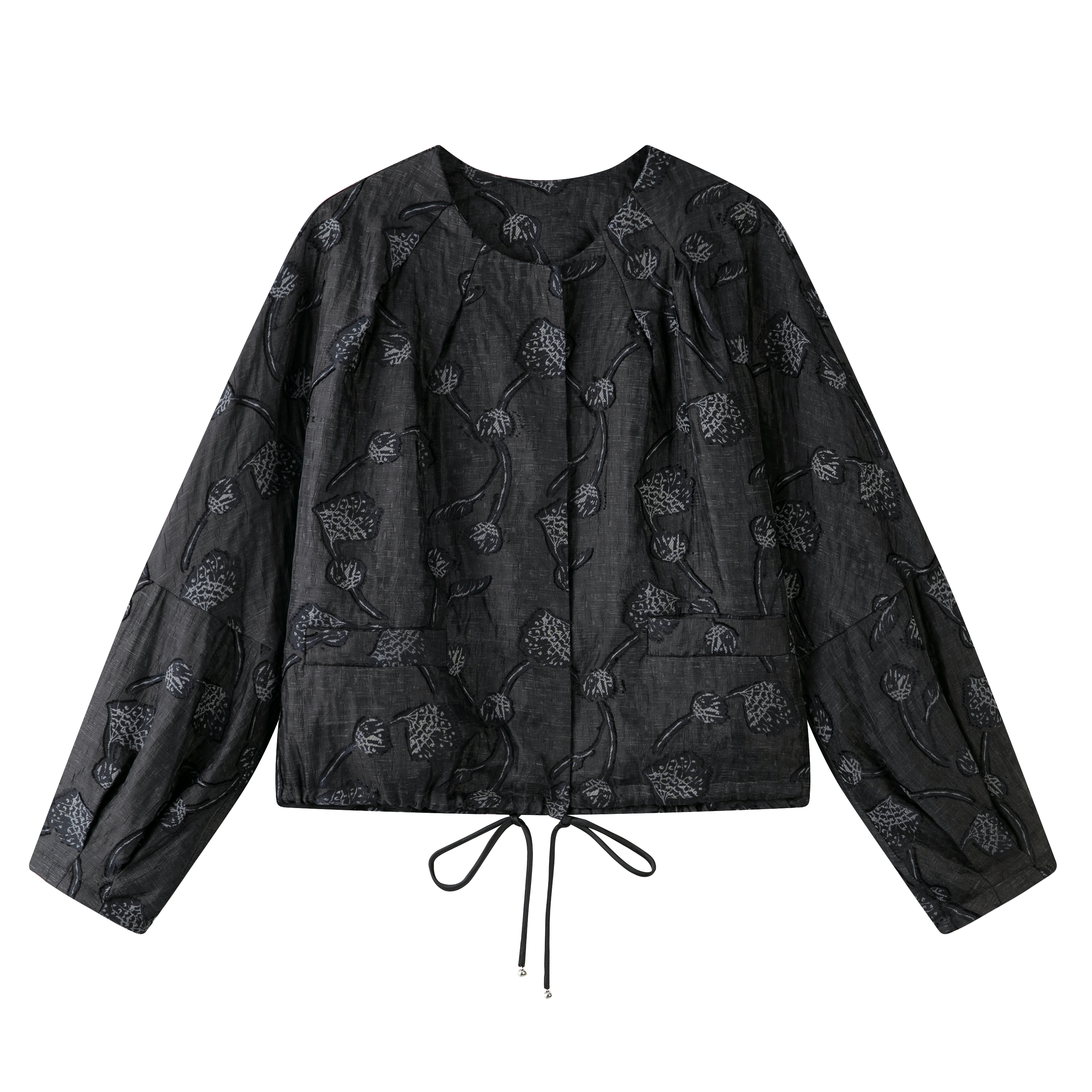 【LUNESOIE】10123重工剪花套装设计师款上衣外套