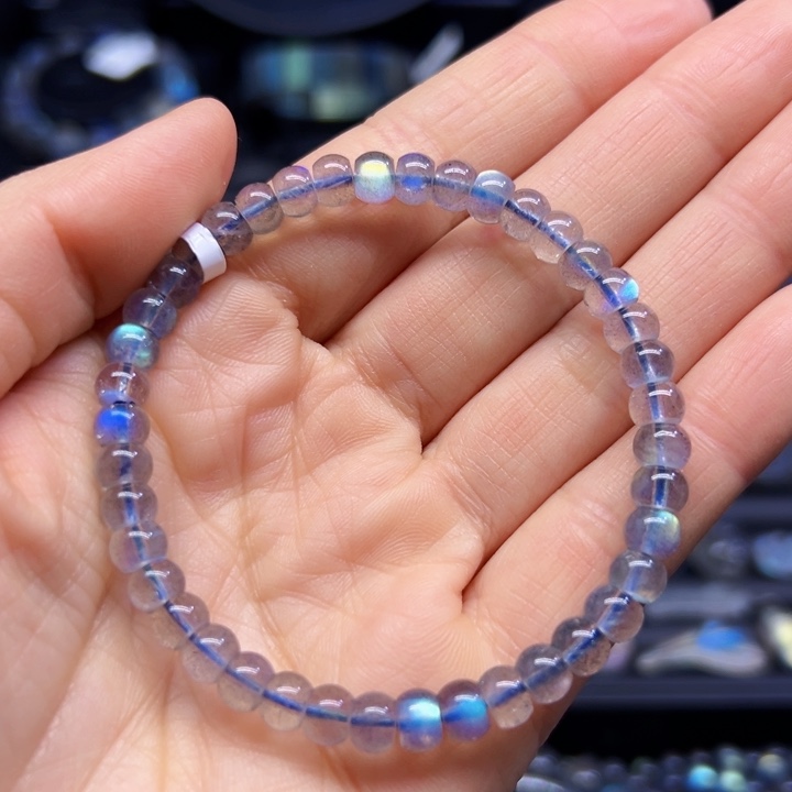 拉长石手串未镶嵌6左右