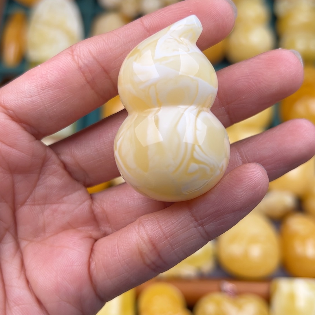 琥珀裸石未镶嵌纯天然琥珀蜜蜡无优化