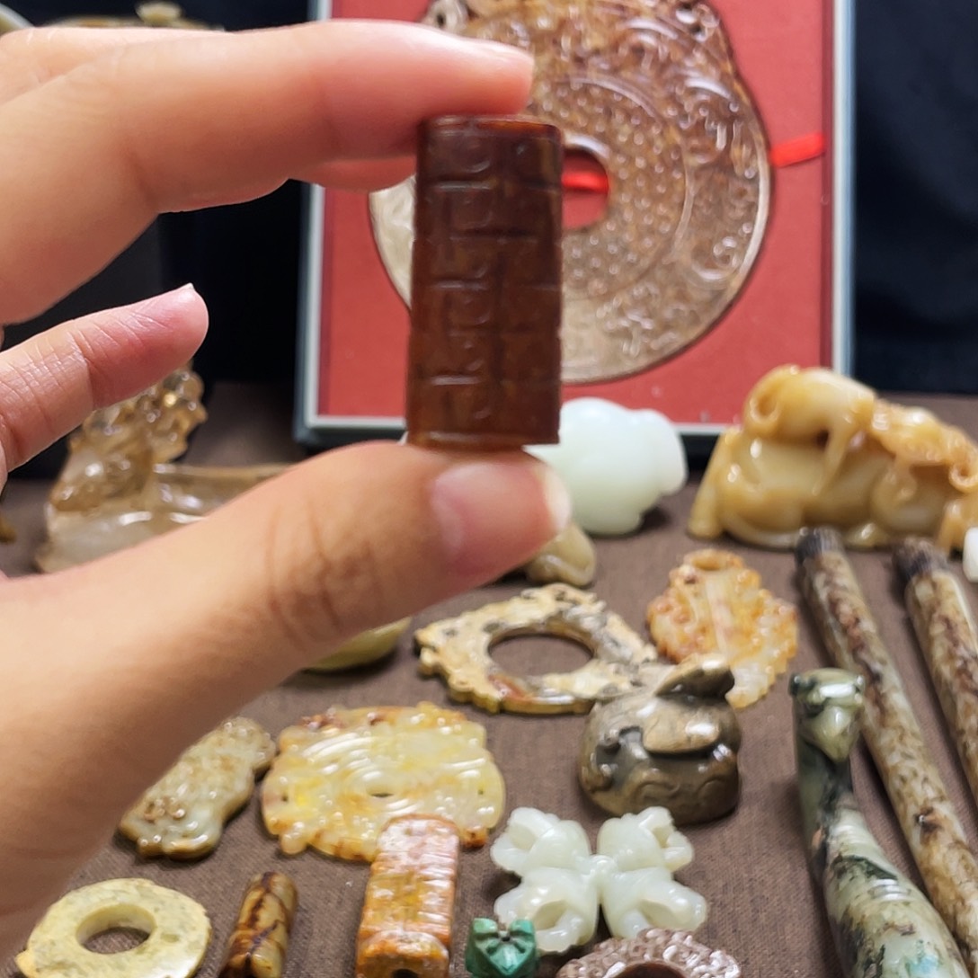 和田玉吊坠(不含链)未镶嵌珍*阁