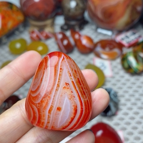 未镶嵌玛瑙/玉髓珠宝奇石山***烽打孔不退不换
