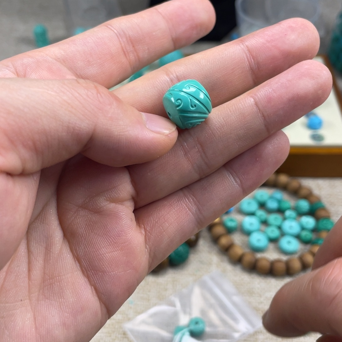 原生态湖北矿小配饰，直径13