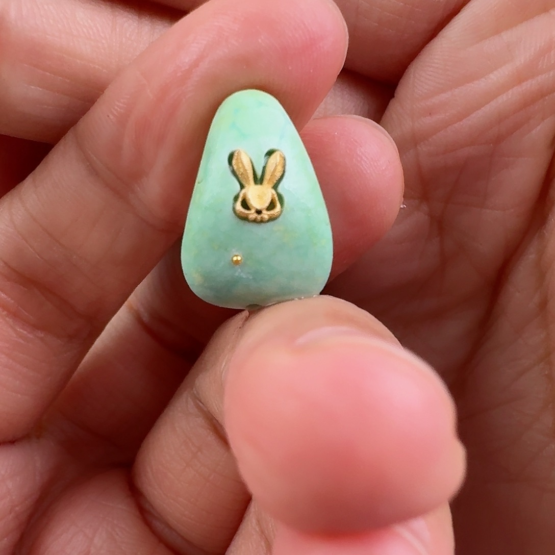 绿松石珠宝奇石未镶嵌