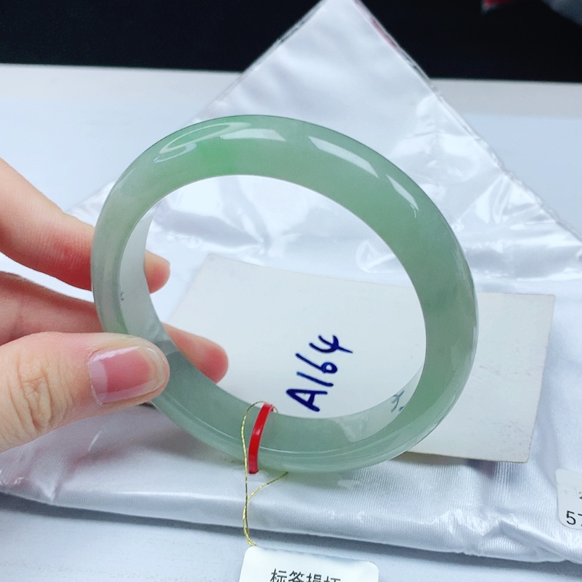 【闪购商品】翡翠手镯未镶嵌天然缅甸a货手镯57+