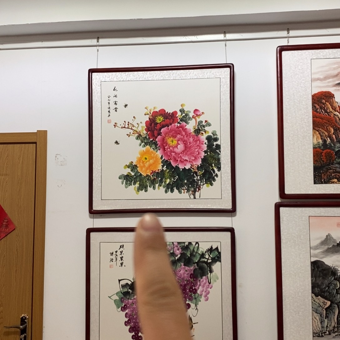 国画85*85尺寸好看好看