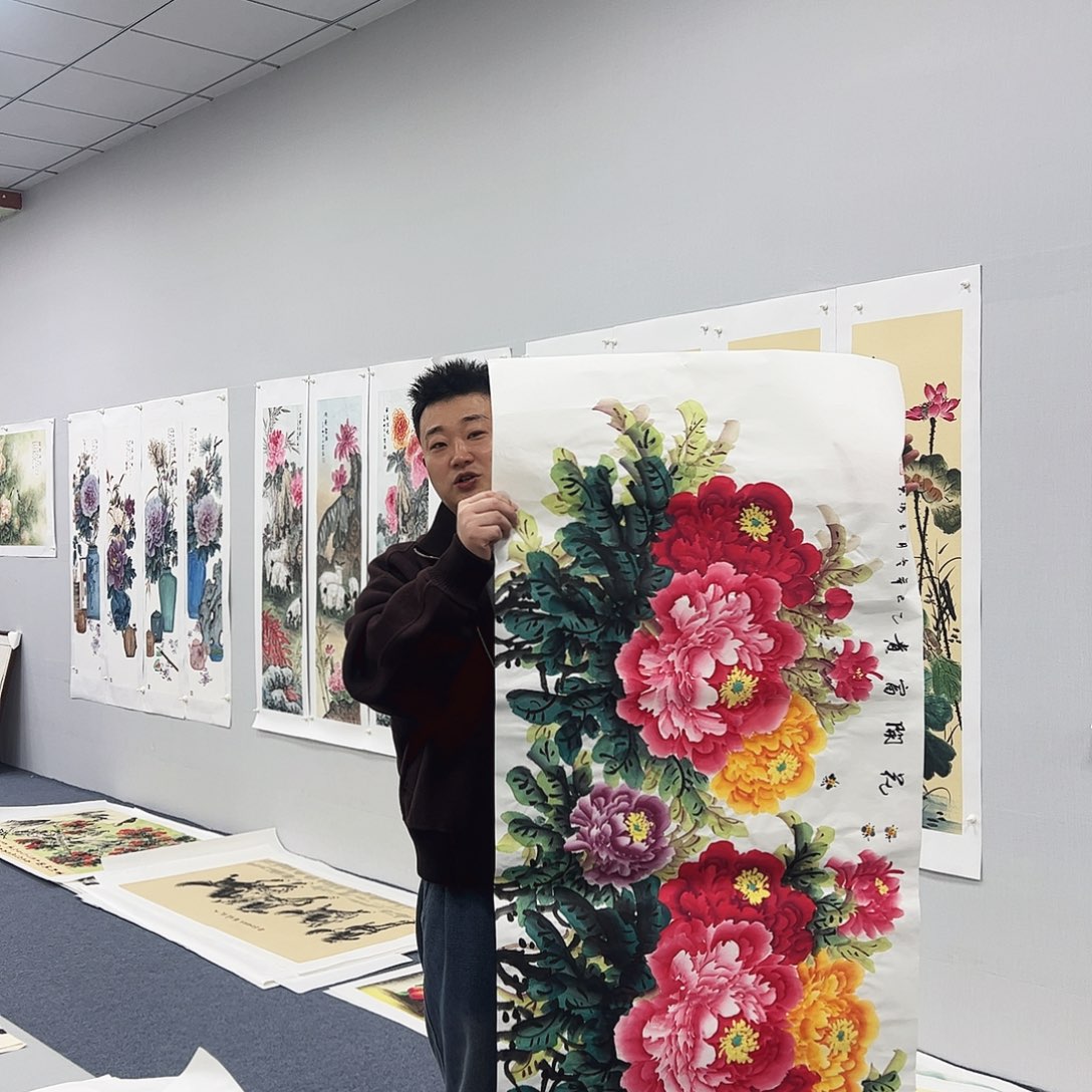 国画国画作品宣纸纯手绘