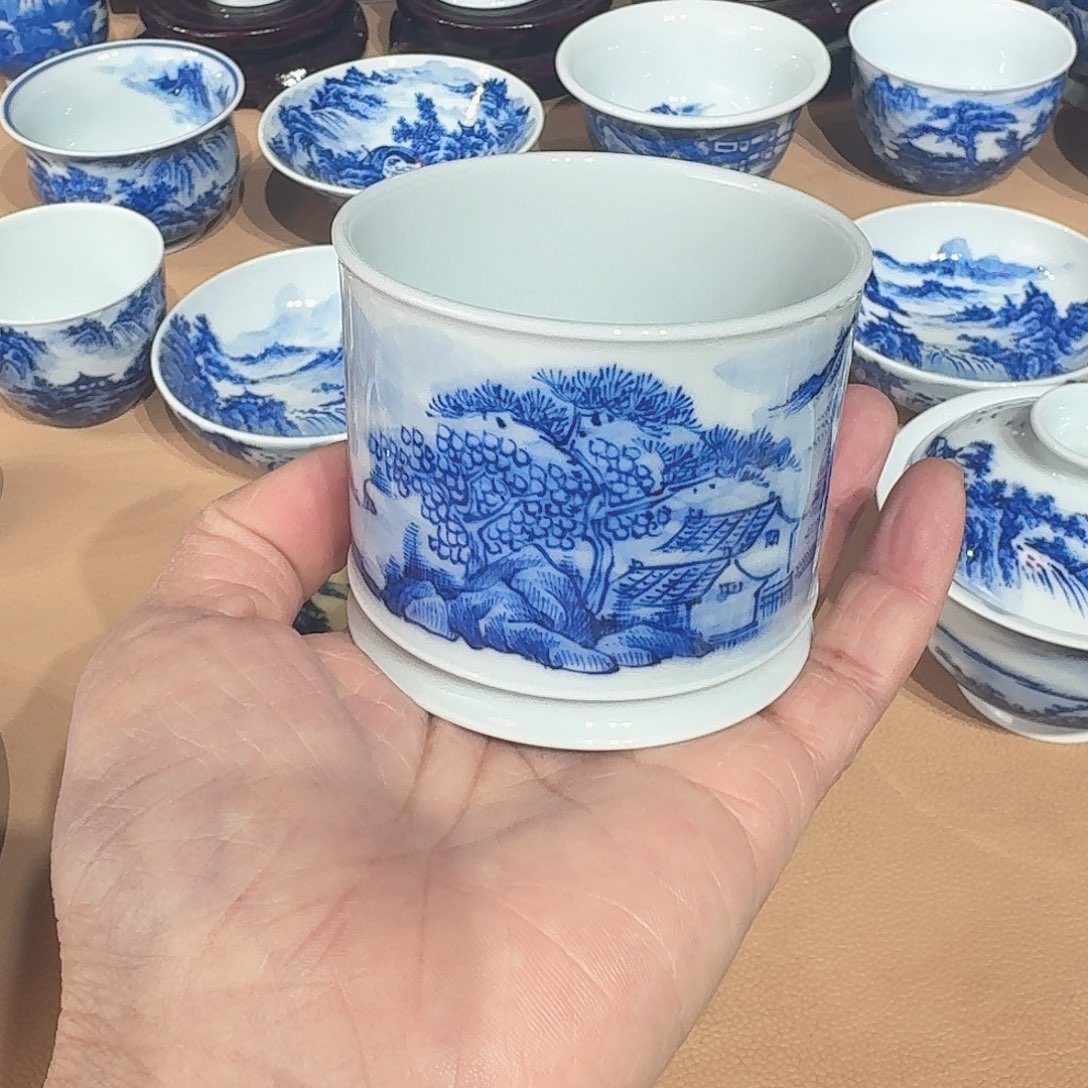 禹***丝景德镇纯手绘单杯
