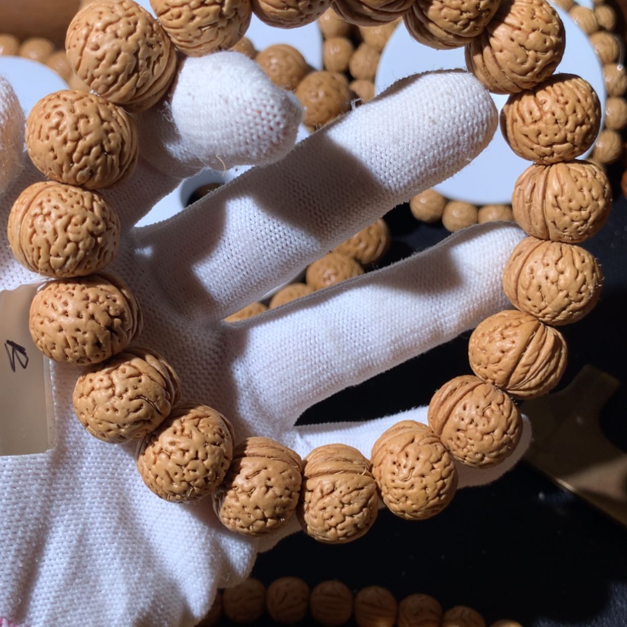 【闪购商品】桃核手串王者南瓜17尺寸