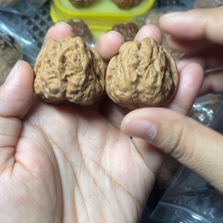 文玩核桃把件蛤蟆38全