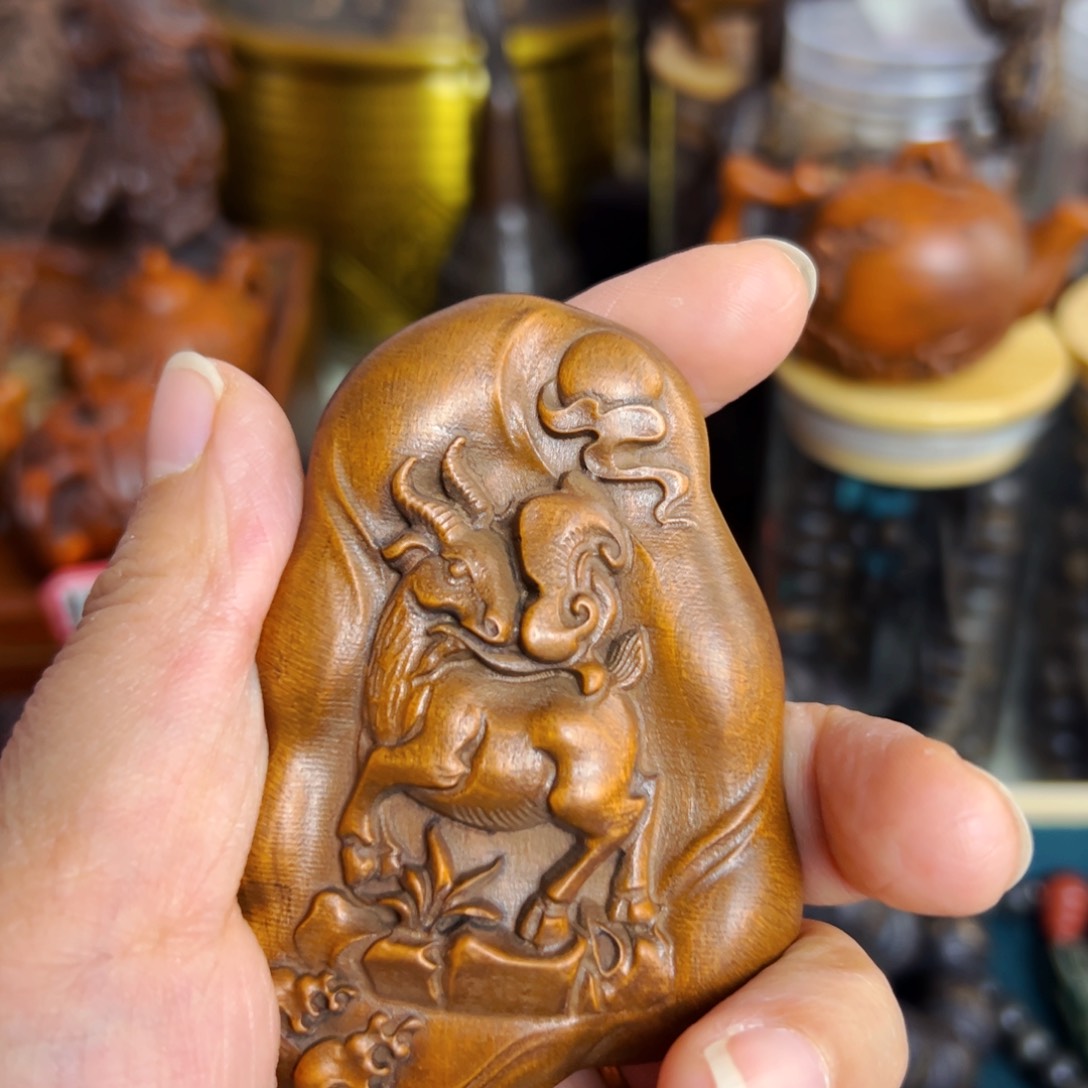 黄杨木年货节福利活动文玩手串摆件把件