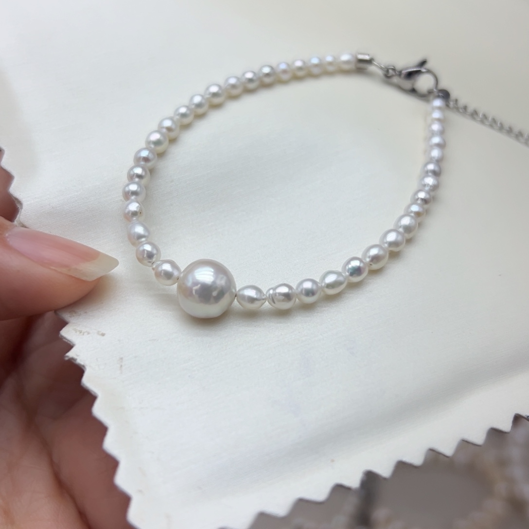 淡水珍珠珍珠钛钢