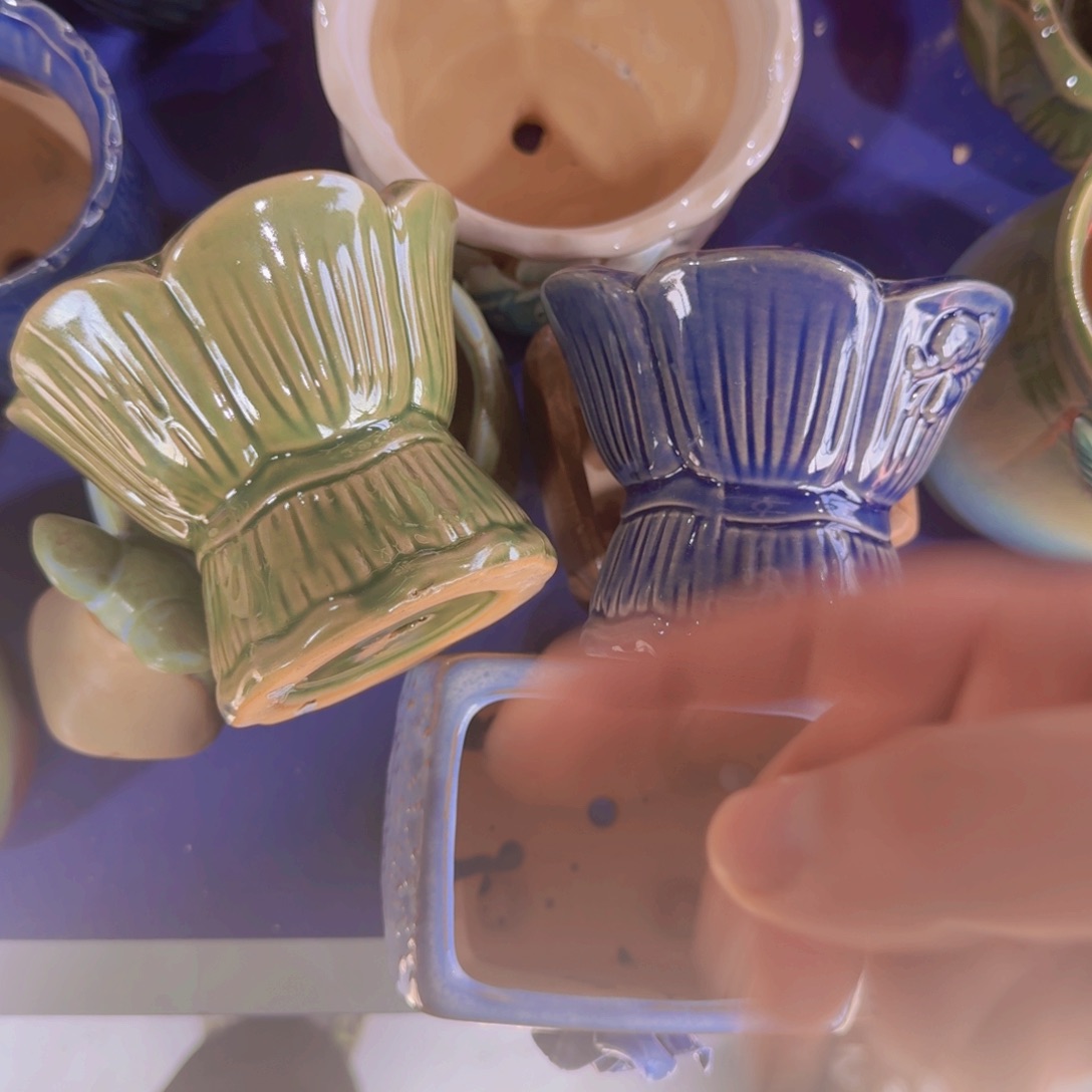 紫砂花盆粗陶盆醋