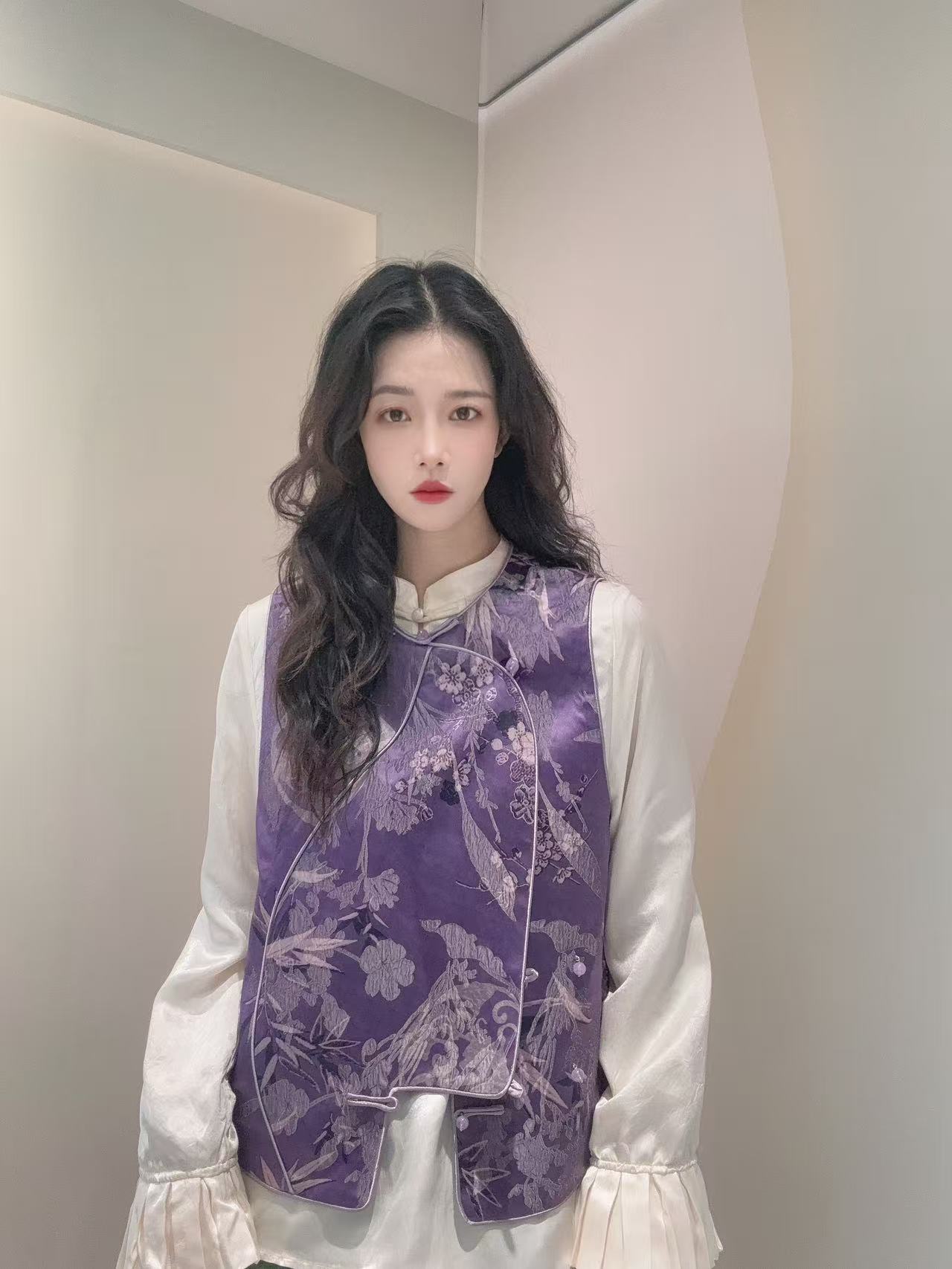 九月  织梦   新款新中式显瘦国风气质手工中式复古马甲