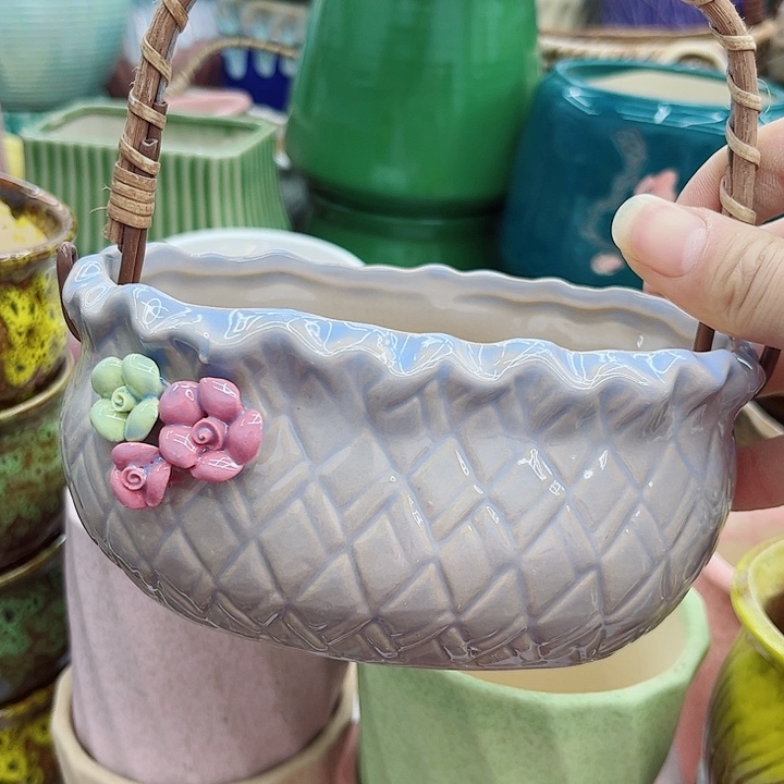 多肉绿植陶瓷花盆