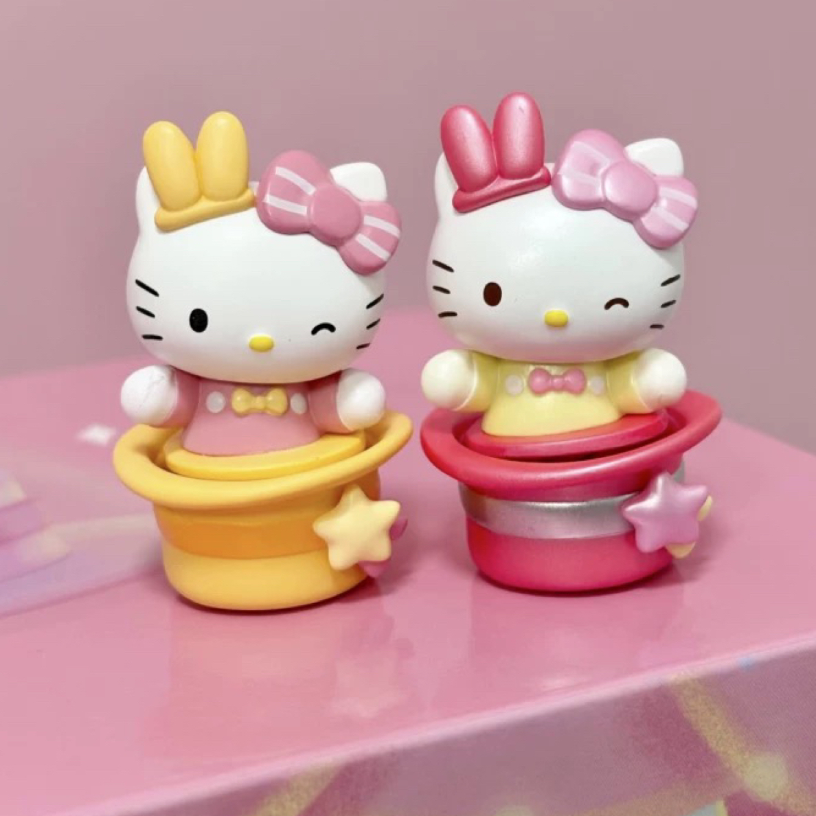 【橙子家】三丽鸥魔术帽萌趣豆萌粒潮玩盲盒
