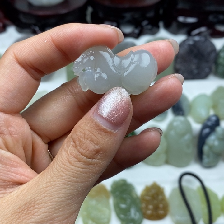 和田玉（糖玉）未镶嵌颈饰12