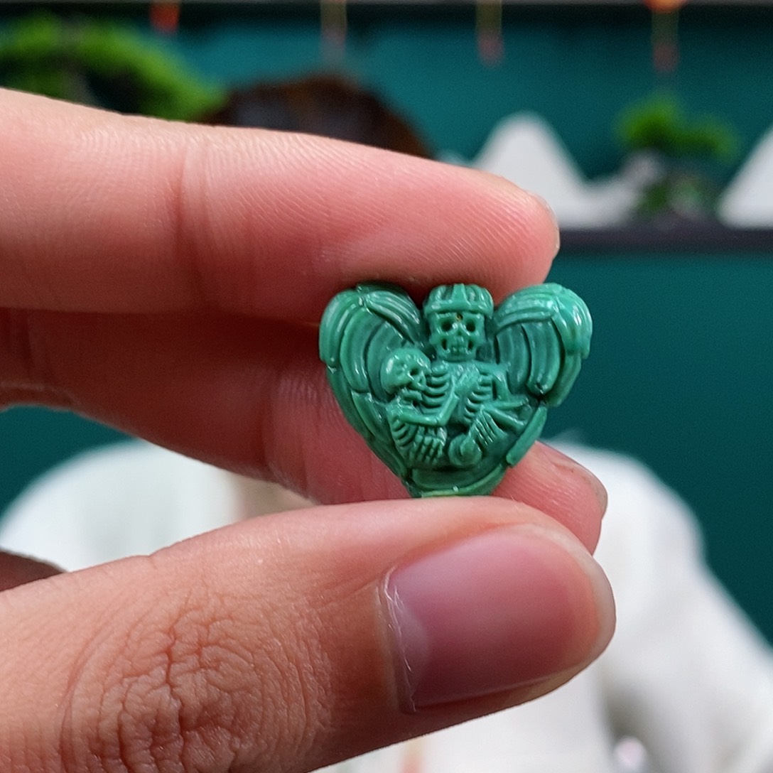 绿松石珠宝奇石未镶嵌