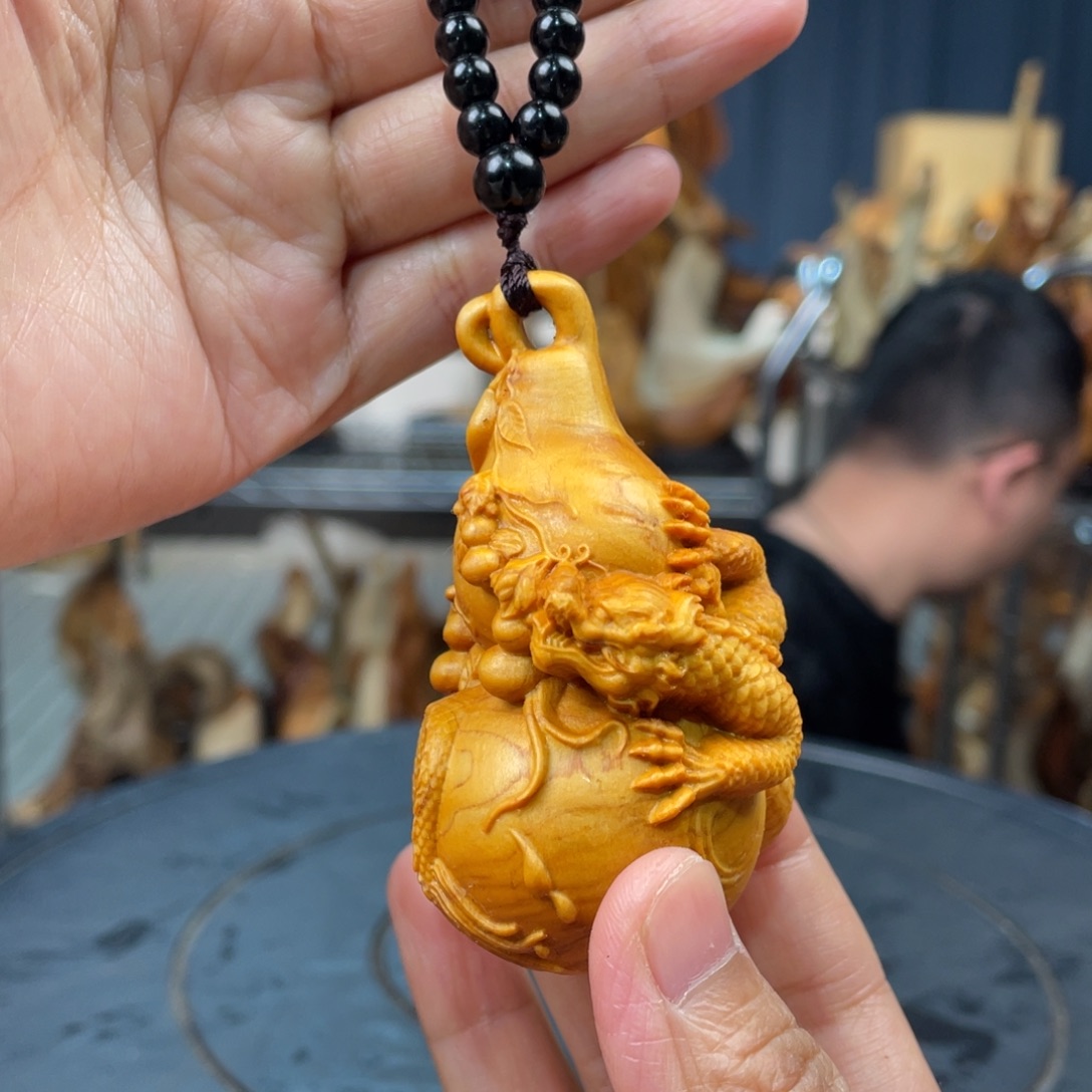 柏木（崖柏）手把件