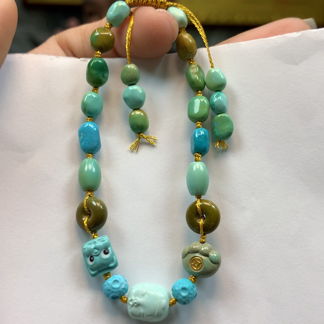 绿松石未镶嵌单圈