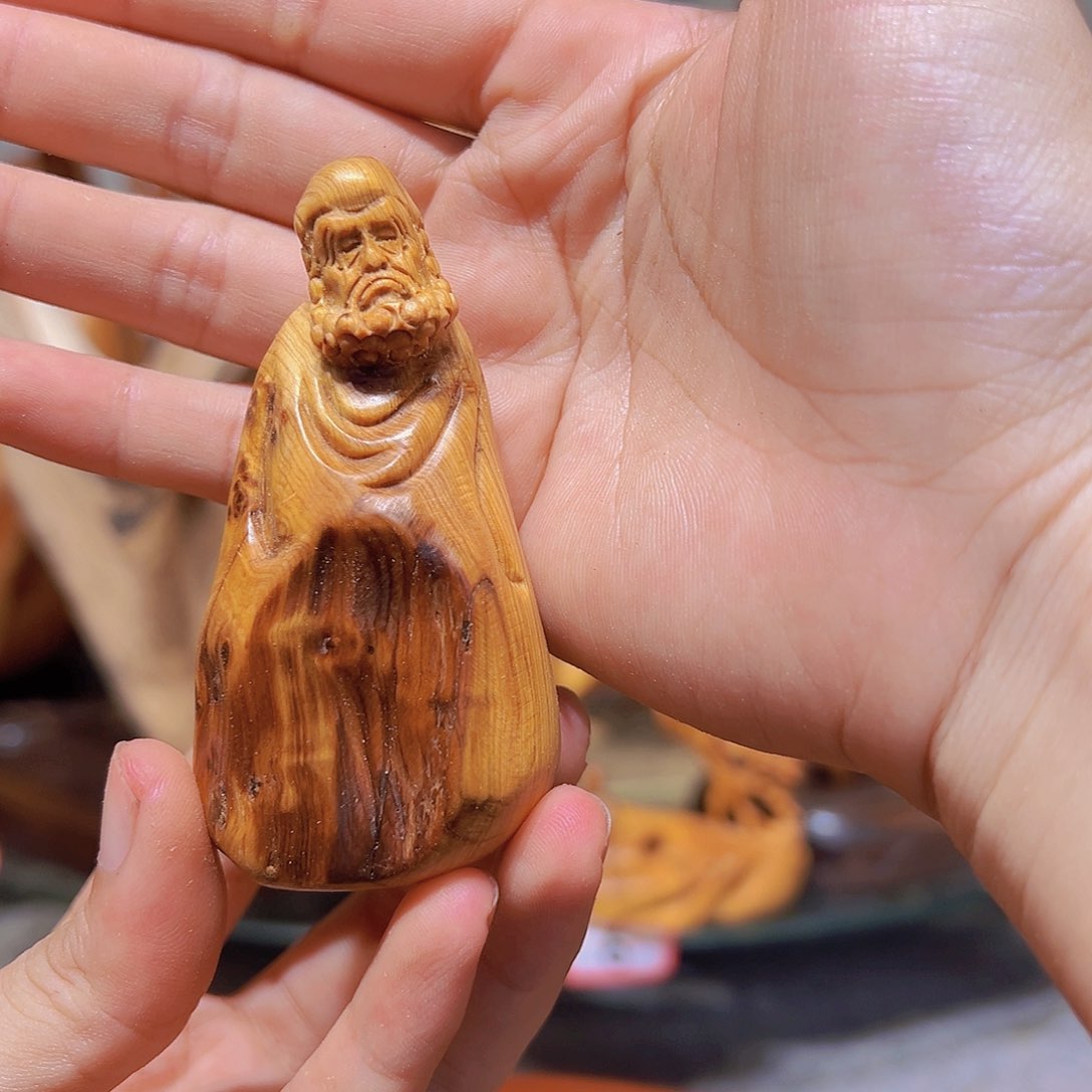 柏木（崖柏）崖柏木手把件摆件
