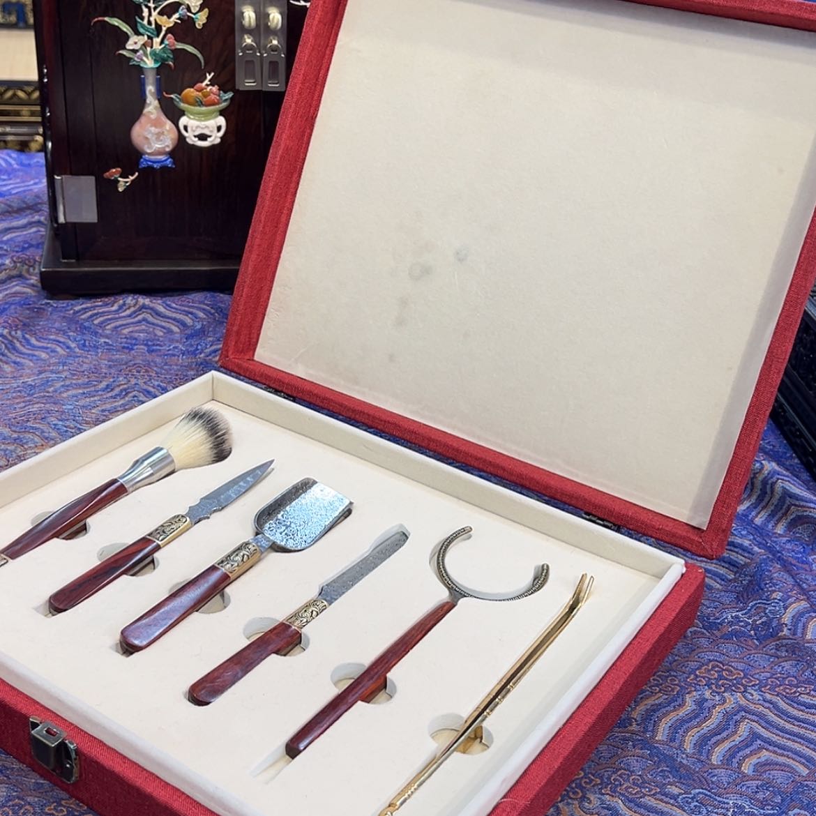 【闪购商品】紫檀木类成套家具六君子