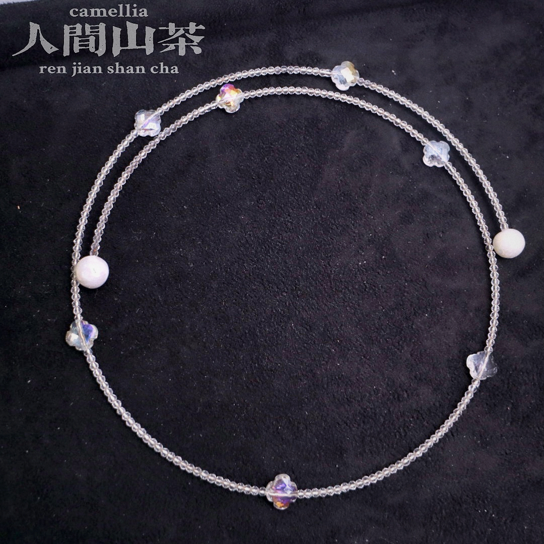 人间山茶I-622淡水珍珠项链