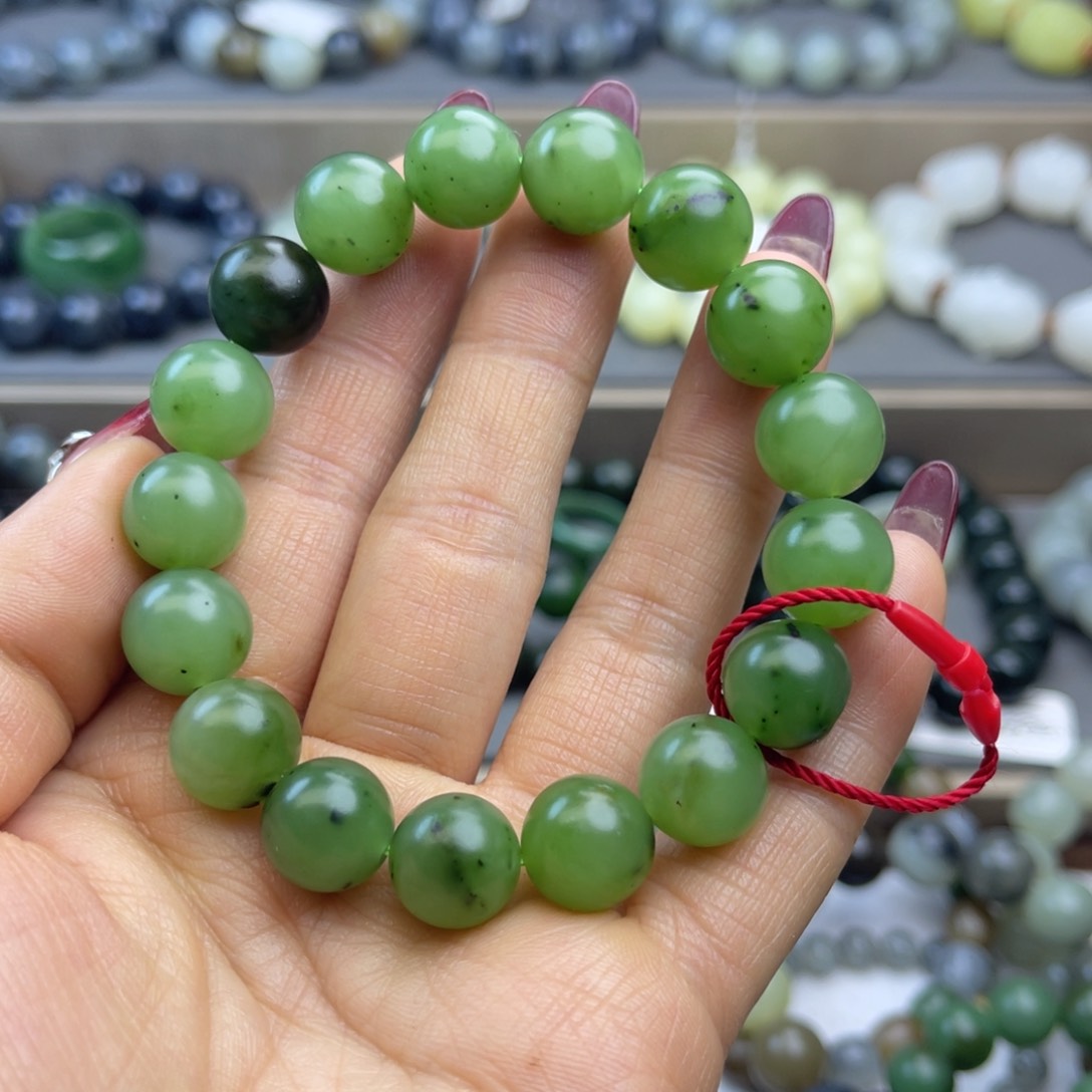 和田玉手链未镶嵌