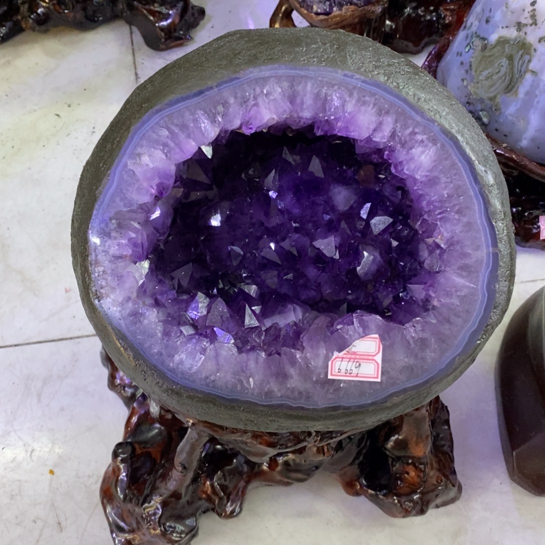 水晶摆件婷未镶嵌