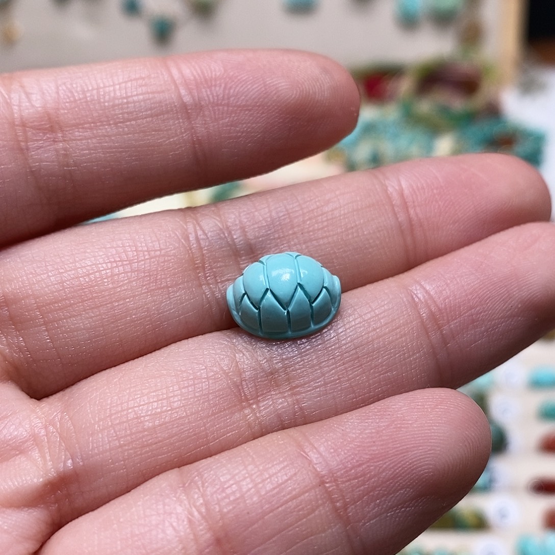 绿松石未镶嵌配饰