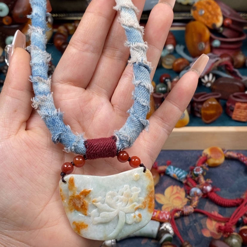 【闪购商品】翡翠颈饰未镶嵌项链