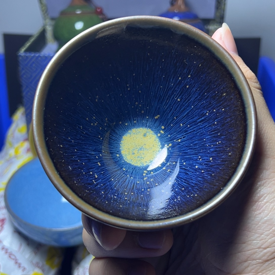 茶盏建阳建盏喝茶主人杯