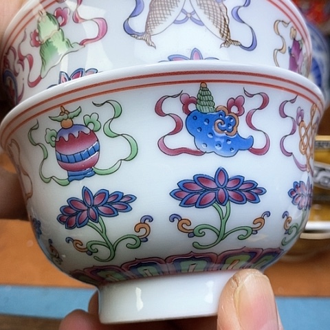 景德镇陶瓷藏式茶碗