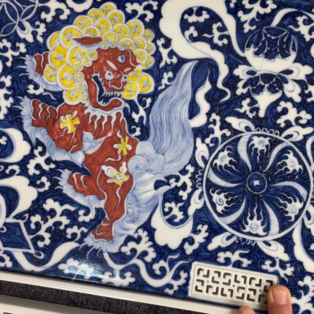 欢***在景德镇陶瓷手工手绘