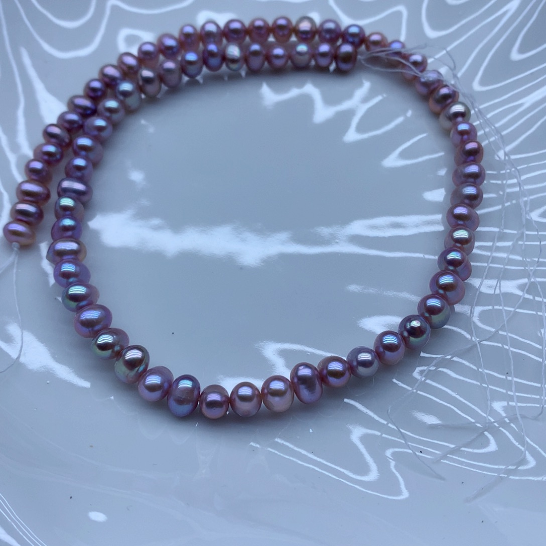 淡水珍珠颈饰未镶嵌?*歌