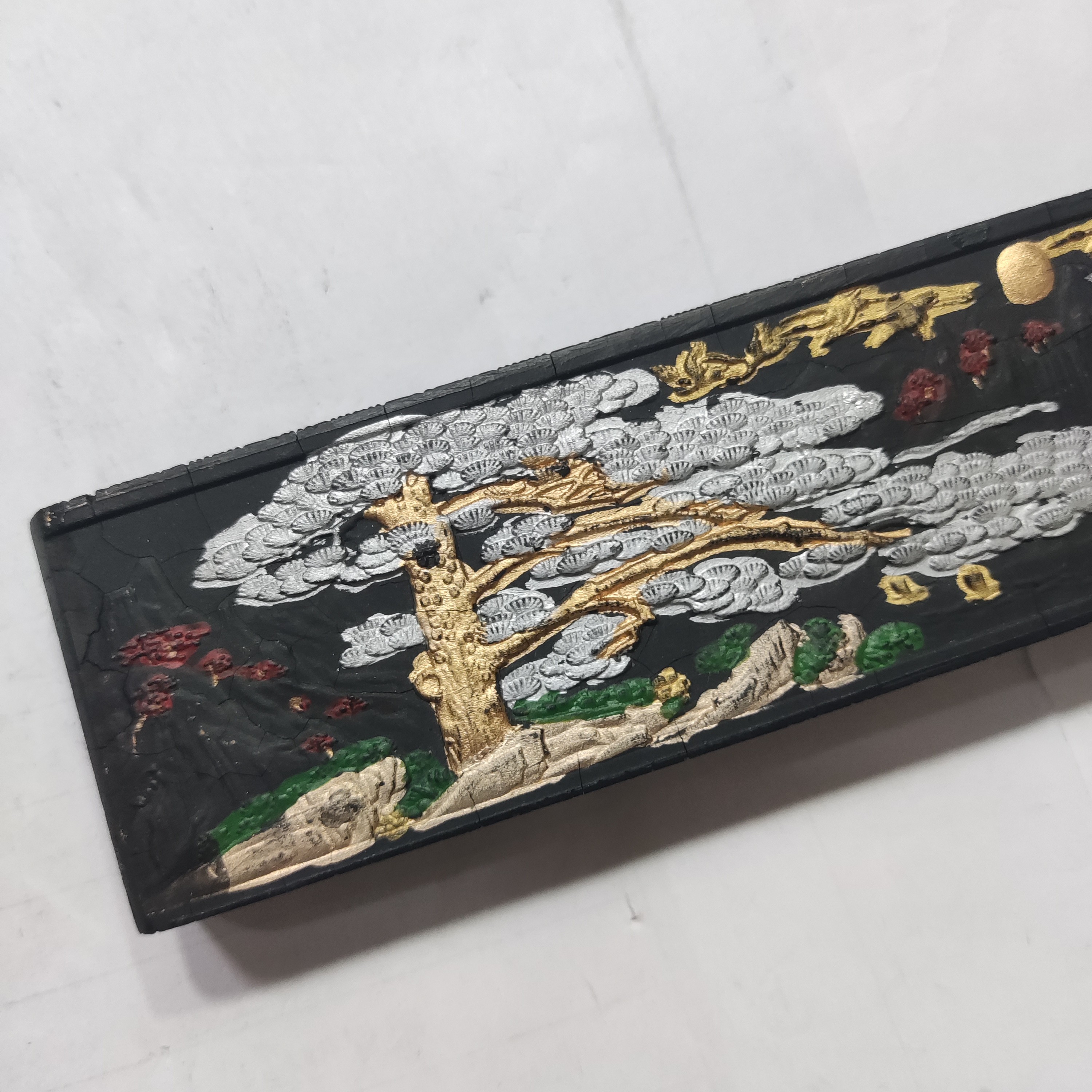 徽州胡开文油烟墨大美黄山一锭（300g左右）