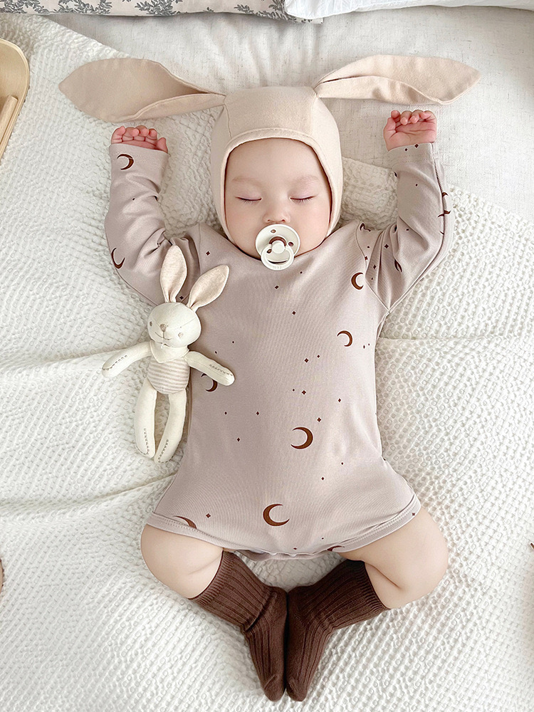 【39-99】婴儿童装三角爬内搭外出服（部分有瑕介意勿拍）豆豆